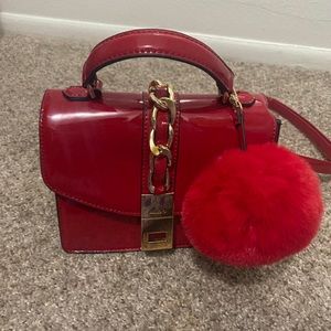 Red shoulder or crossbody bag ❤️